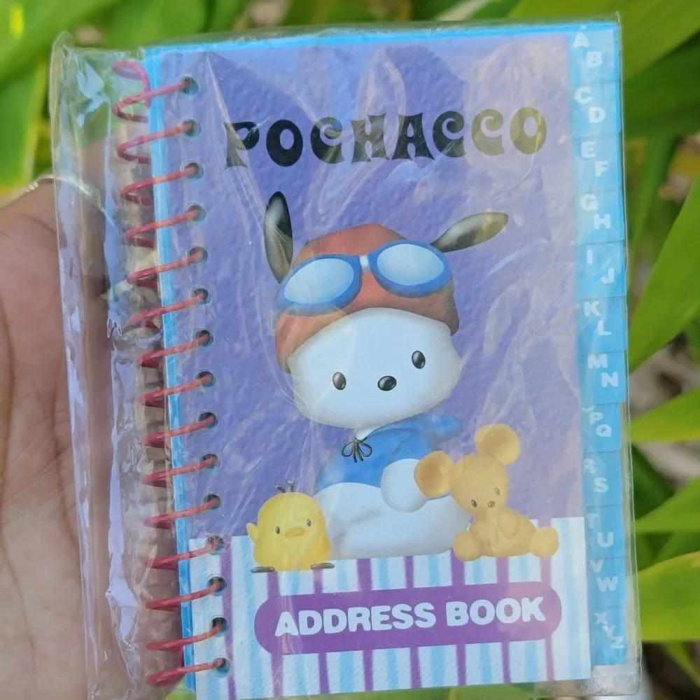 New, never been used vintage 90s Y2K kawaii Sanrio Pochacco address book